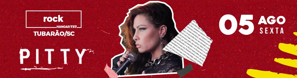 Petty faz show em tubarão na hangar 737