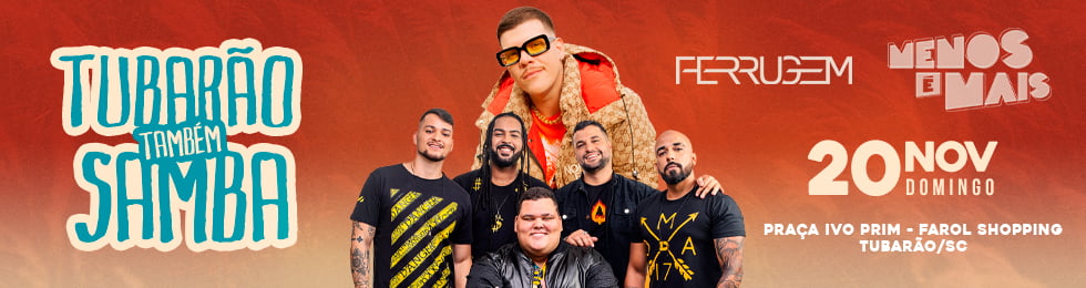 show nacional n a hangar 737 tubarao também samba ferrugem